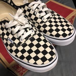 Checkered vans